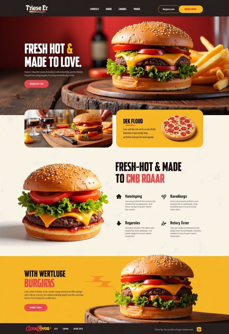 Site web restaurant